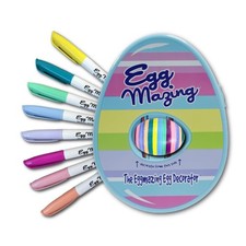 Eggmazing Egg Decorator Kit - Arts and Crafts Set with Egg Decorating Spinner...