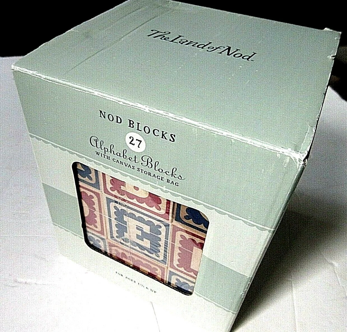 Land of nod wooden cheap blocks