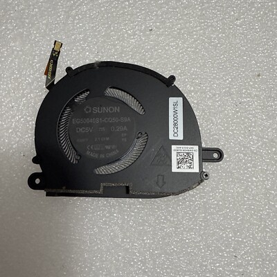 Dell OEM XPS 9320 Plus Laptop CPU Cooling right Fan WRH5K 0WRH5K P4