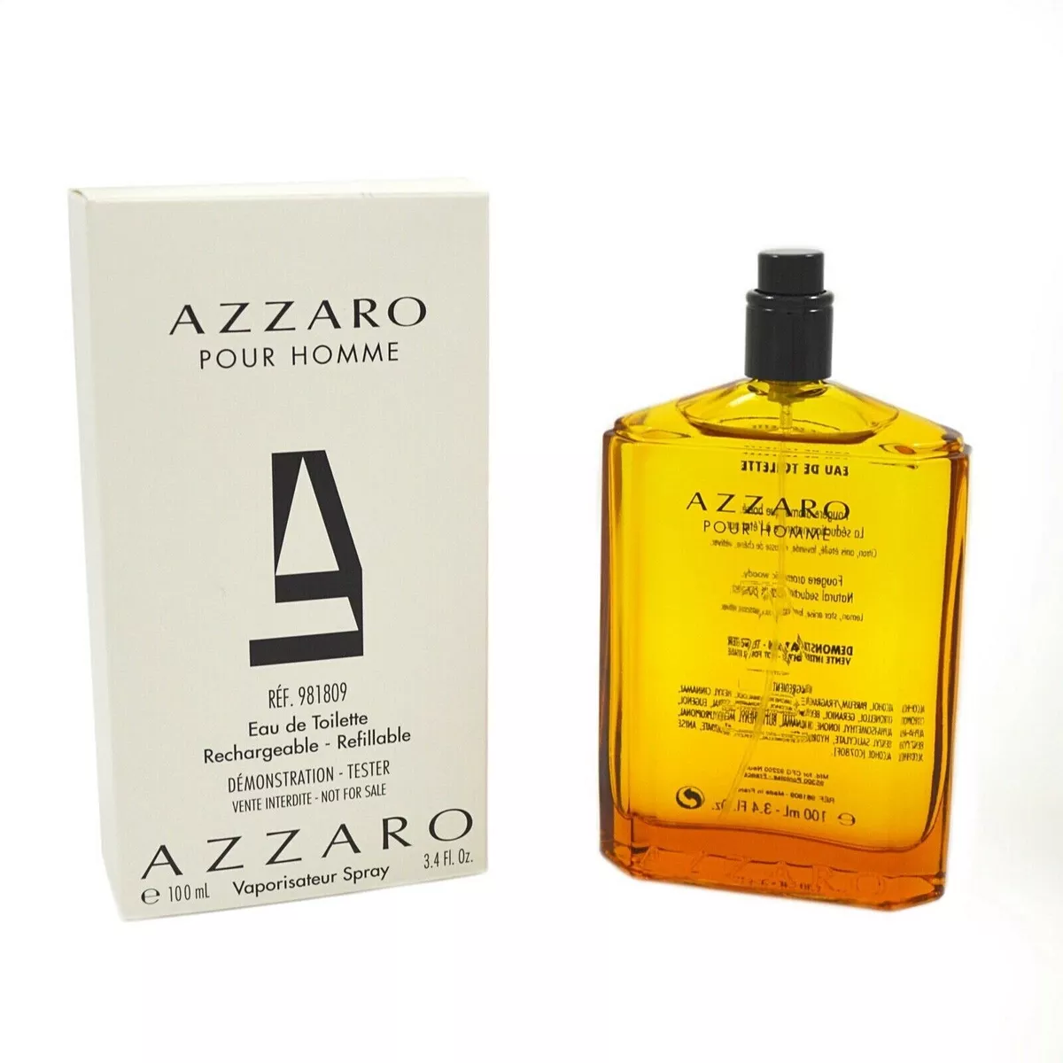 Azzaro tester sale