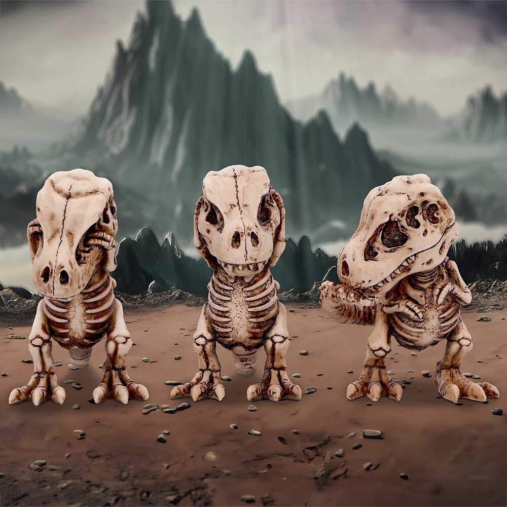 Three Wise Stormtrooper See No Hear No Speak No Evil Figurine Ornament New Boxed - Image 7