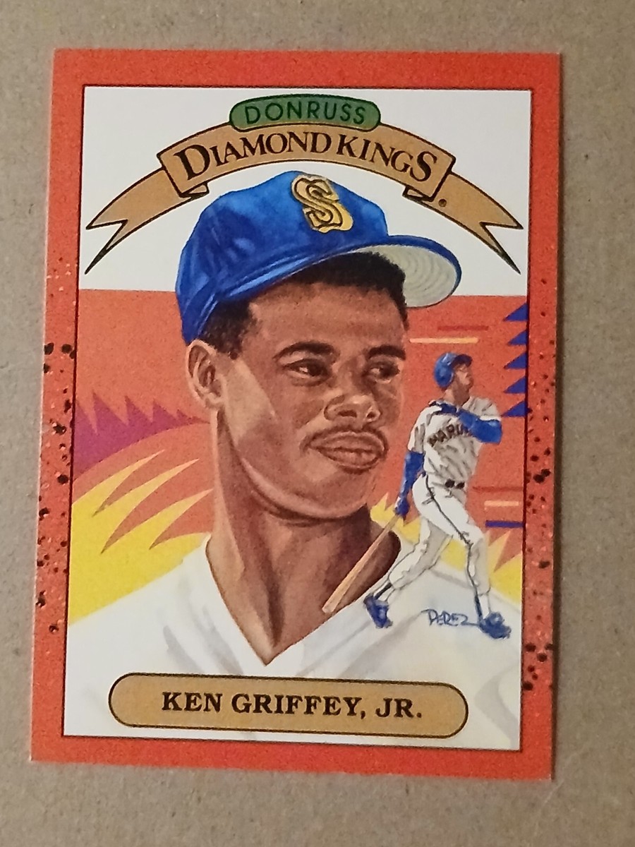 1990 Donruss Ken Griffey Jr #4 Diamond Kings ( Error