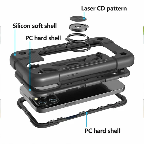 Shockproof Phone Case For iPhone 13 12 Pro Max 11 XR 8 7 Rugged Heavy Duty Cover - Picture 69 of 105