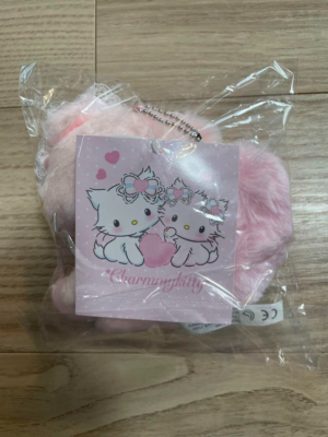 Sanrio 2024 Charmmy Kitty (Honey Cute) Mascot Plush Fluffy Heart
