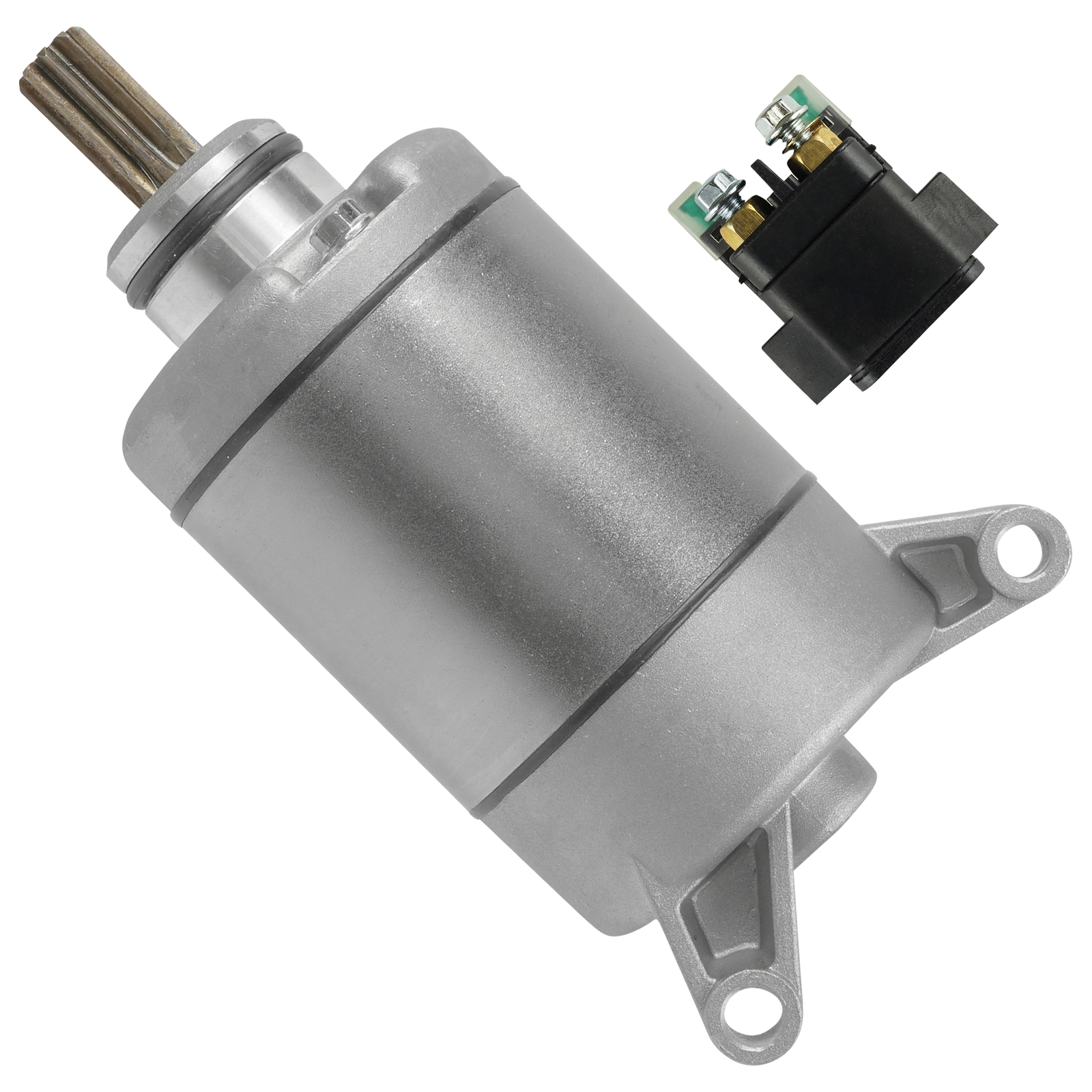 Starter & Solenoid for Yamaha YFZ450 YFZ45 YFZ 450 2004 2005 2006 2007