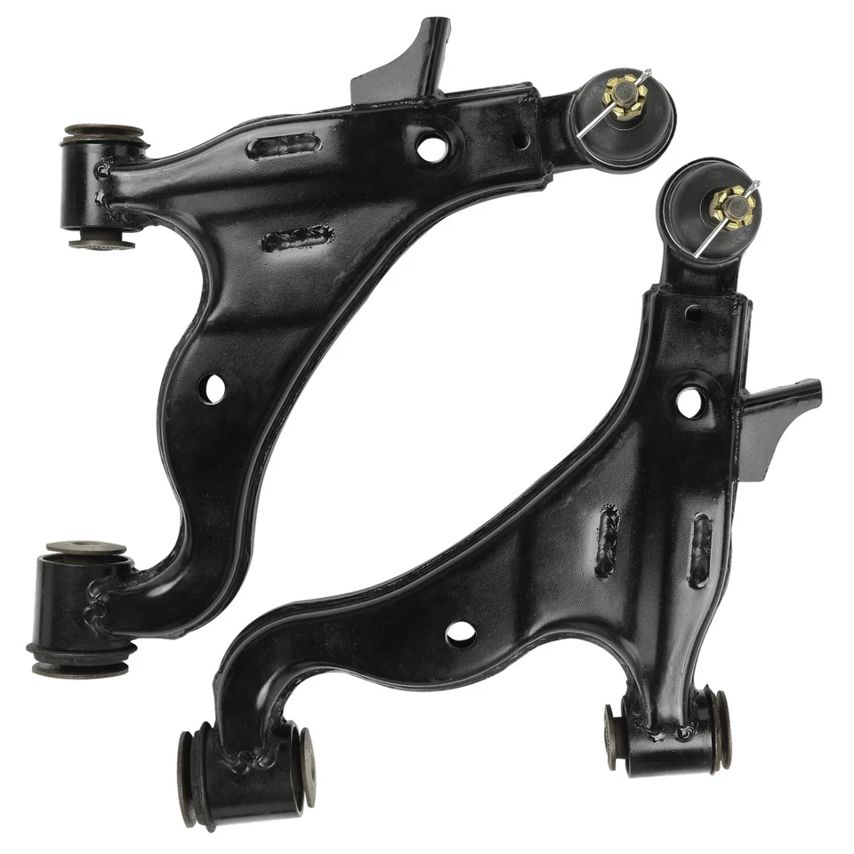 Brazos de control inferiores delanteros 8 piezas tracción trasera barras de amarre botas para Toyota Tacoma 2005-2015 Foto 3 de 4