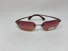 DONNA KARAN 9709s 692 59/17/150 ITALY BURGUNDY W/ PINK RIMLESS GN60