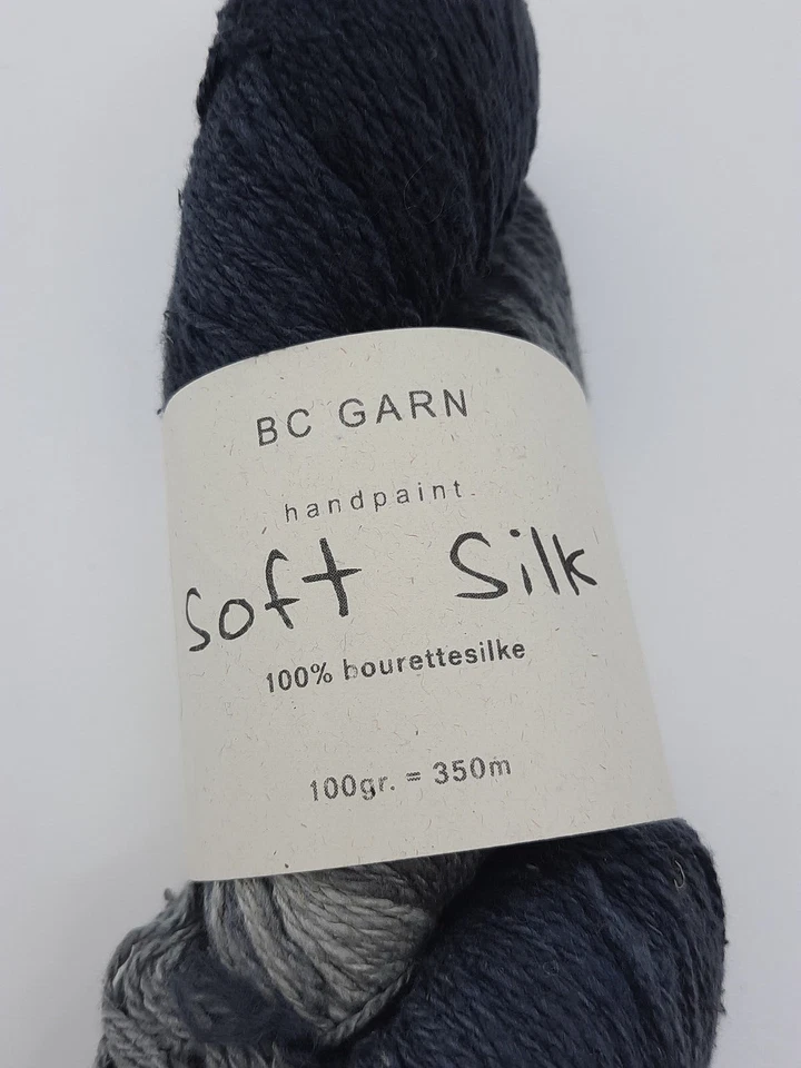 (165 €/kg): 100 g  BC Garn SOFT SILK HANDPAINT, Bourette-Seide, Farbe 158 # 6781 - Bild 2 von 3