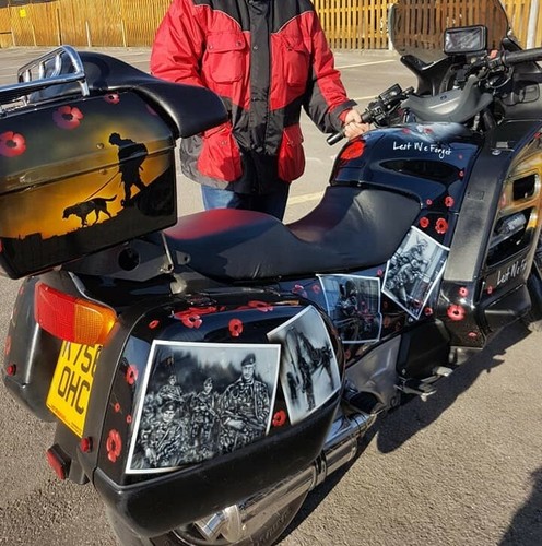 Honda-Pan-European-motor-bike-1100cc-in-great-condition-health-forces-sale