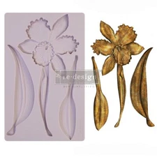 Wildflower | Decor Mould  | Redesign with Prima Floral Silicone Mold DIY Resin
