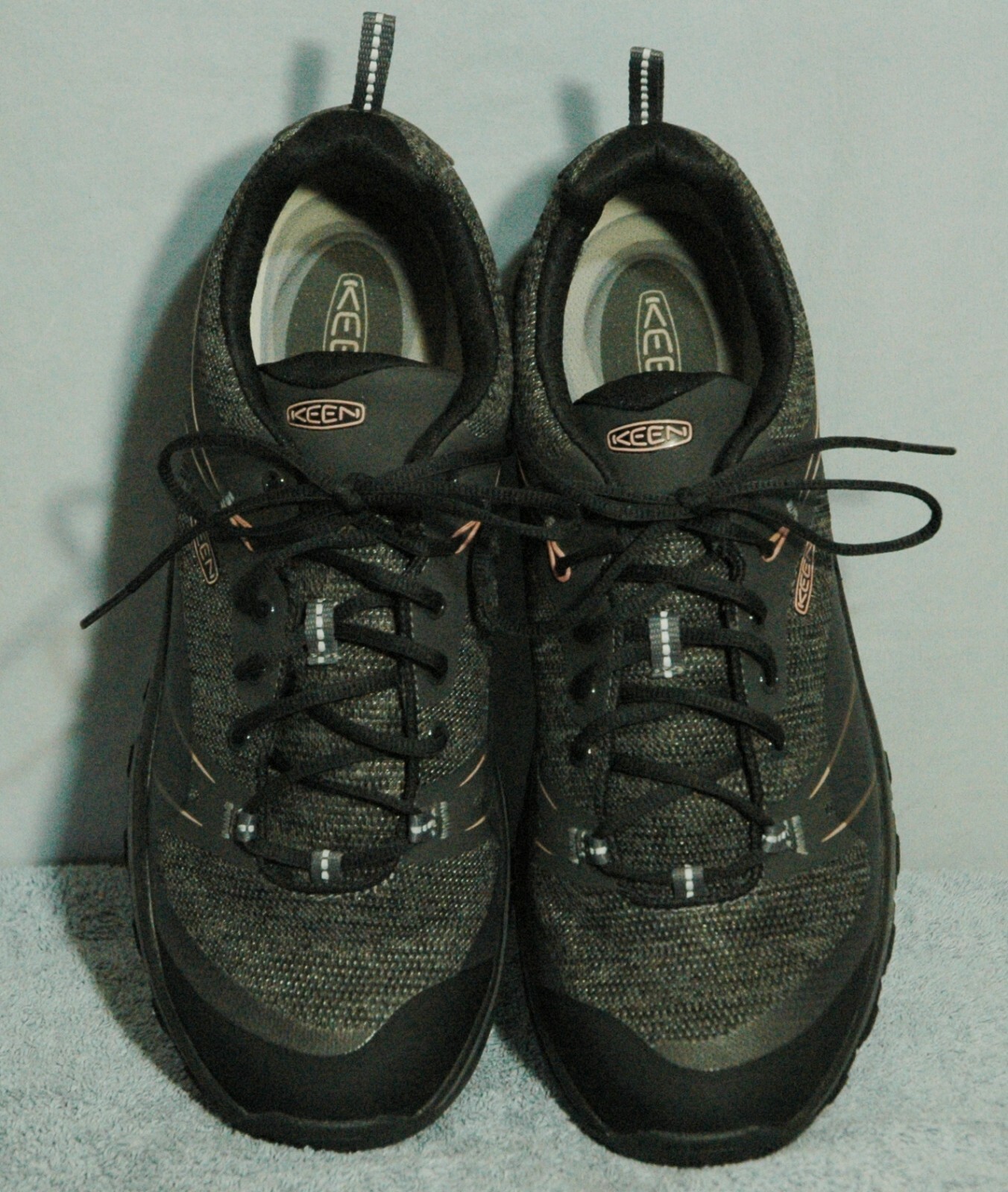 Scarpe da trekking Keen donna nere grigie trail atletiche taglia 11