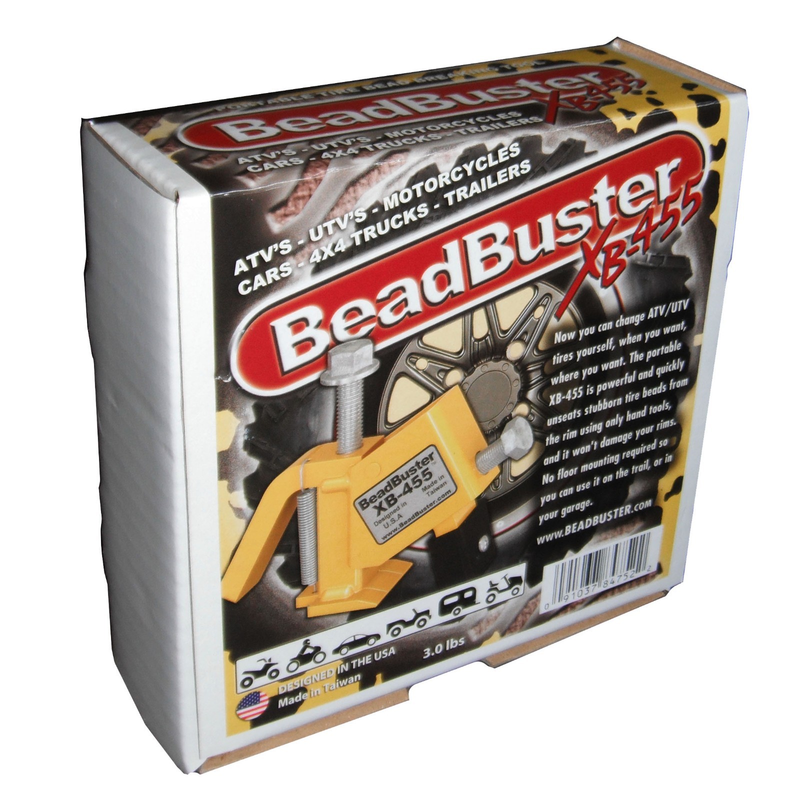 NEW! BeadBuster XB455 ATV TIRE BEAD BREAKER Tire Changing Tool FREE
