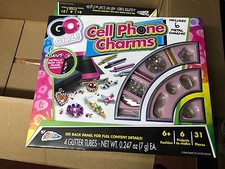 Go Girl "Cell Phone Charms" new