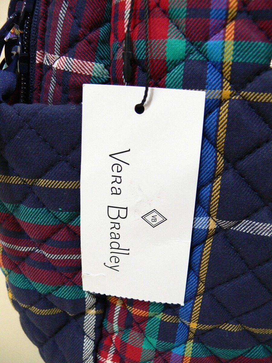 NEW/NWT Vera Bradley SCOTTIE DOG/Tartan Plaid Vera Small 