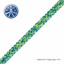 Liros Magic Sport Polyester Rope 4mm /5mm for dinghy /yacht neon colours
