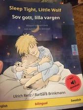 Sleep Tight, Little Wolf - Sov Gott, Lilla Vargen (English - Swedish): Bilingual