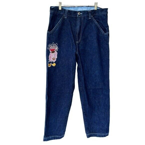 Vintage GhettoCrew Baggy Skater Y2k hip-hop Jeans JNCO Style Vintage GhettoCrew Baggy Skater Y2k hip-hop Jeans JNCO Style