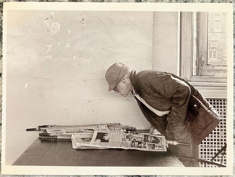 Postcard: Boston Public Library, Newspaper Room, Boston, MA, unposted, oversized