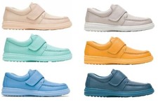 Hush Puppies Men's Gil Lightweight Leather Slip-On Walking Shoes, HM01108, 100