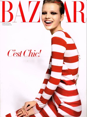 German HARPER'S BAZAAR February 2016 CAYLEY KING Saoirse Ronan ELIOT SUMNER @NEW