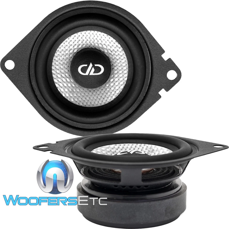 PK DD AUDIO D-FR 2.75" ALTAVOCES DE TABLERO DE COCHE TWEETERS DE GAMA MEDIA + SOPORTES METÁLICOS DE 3.5" Foto 3 de 4