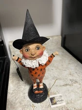 Bethany Lowe Debra Schoch Witchy Boy 11” Retired Halloween Piece