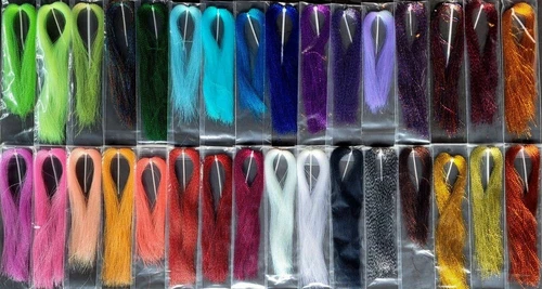 TWISTED CRYSTAL FLASH - Fly Tying Material - 38 COLORS - FLASHABOU - 12 inch NEW