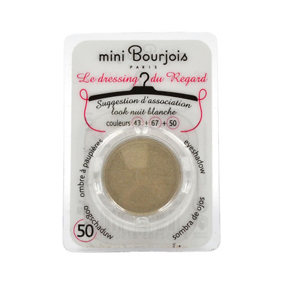 Bourjois mini Le dressing du Regard Eyeshadow 50 Shimmery Buff  0.05 Oz