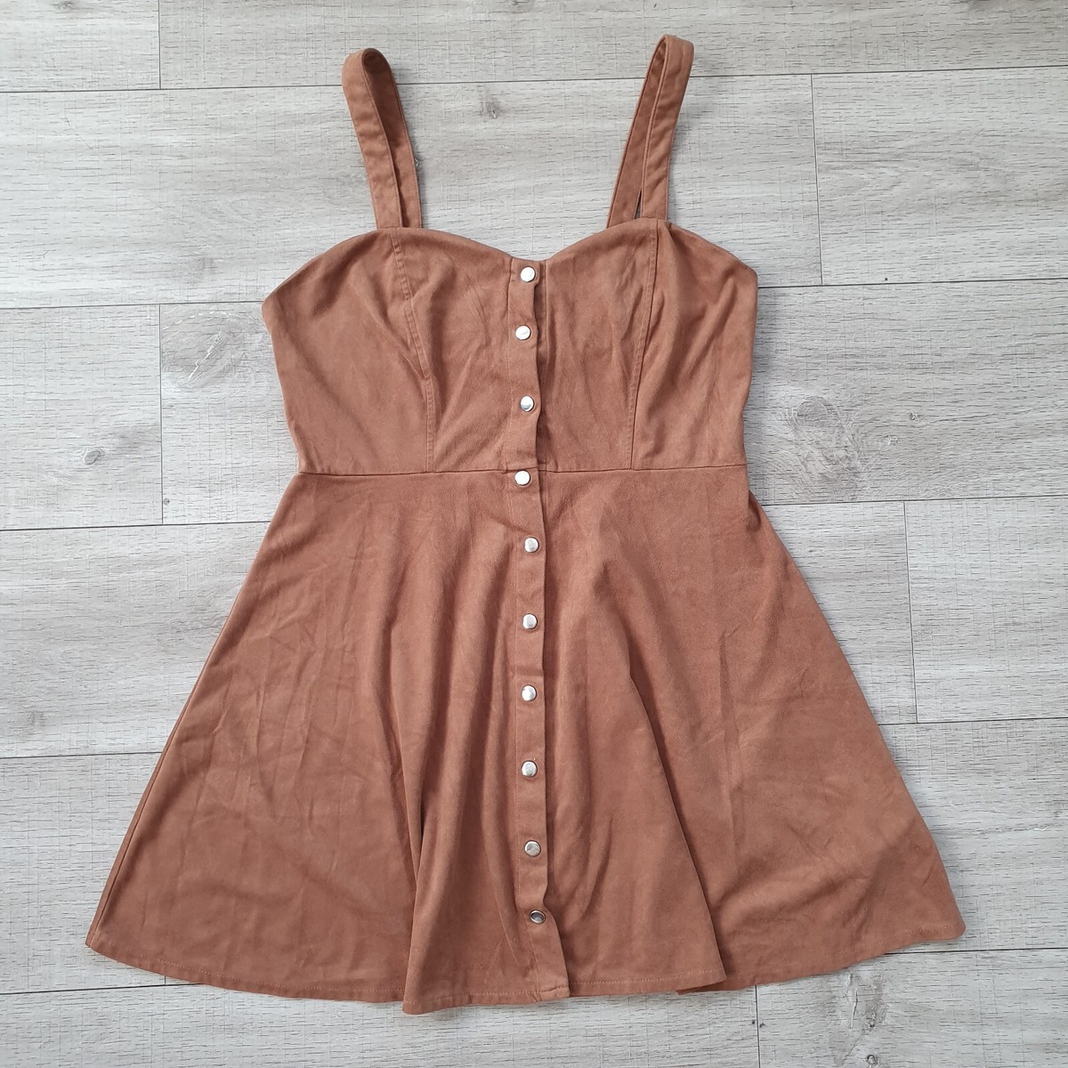 brown suede dress forever 21 Downtown Broadway Faux Suede Mini Dress In Brown
