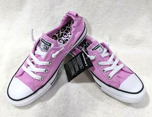 pink converse womens size 8