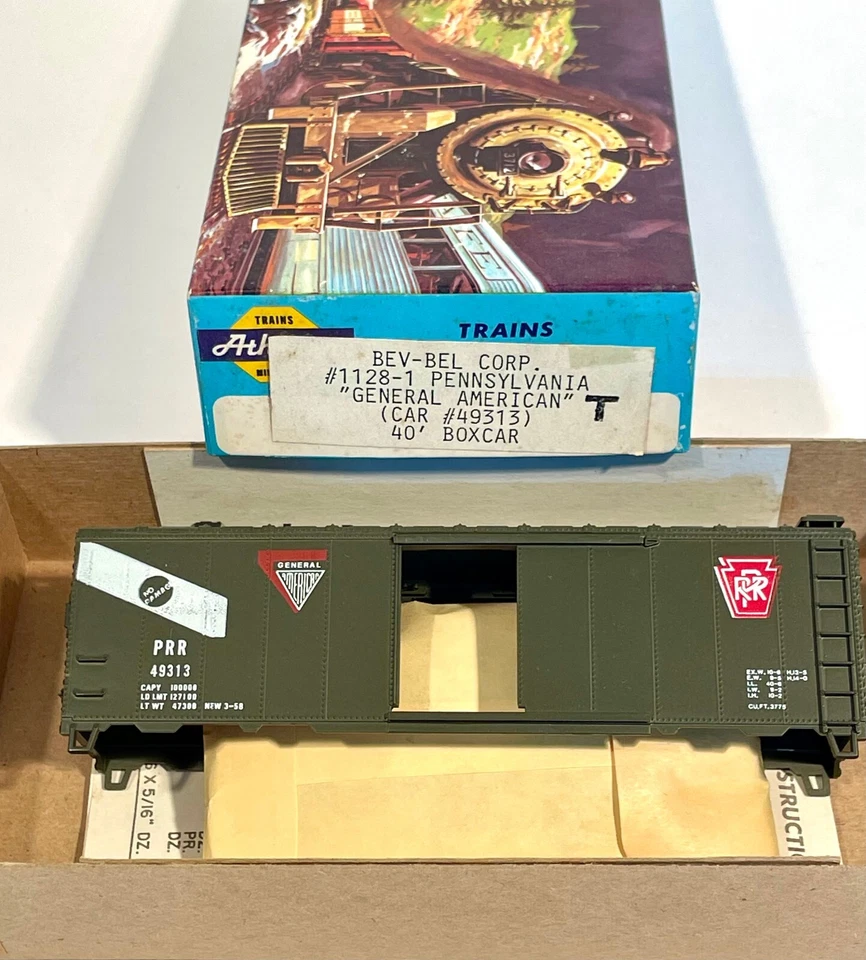 Bev-Bel ho Athearn kits and assembled box car - Image 2 of 4