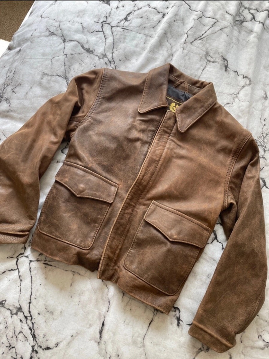 Belstaff Kids Indiana Jones Leather Jacket 2008 Kingdom Of The Crystal skull