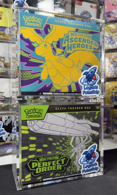 #ad POKEMON ETB DISPLAY MAGNETIC CASE PROTECTOR ELITE TRAINER BOX HIGH QUALITY $23.98