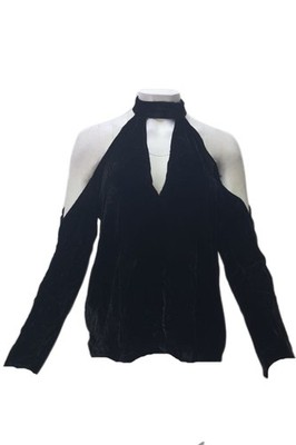 YUMI KIM Damen Schwarzes Warm-Kalt Oberteil TP16208 XS Neu