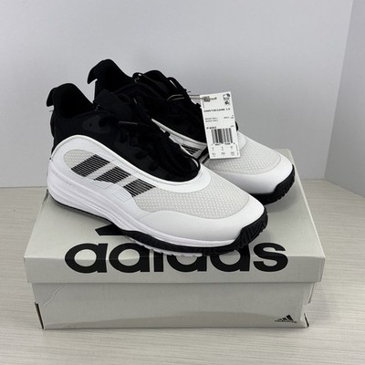 Adidas Men's Own The Game 3.0 Basketball Sneakers Size 8.5 White Black NEW