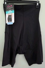 Maidenform XL Ultra Firm Sculpt High Waist Thigh Slimmer FL0S095 Black 21426