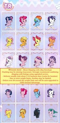 My Little Pony Kayou Rainbow Series 5 TGR,TR,ST Card/ DIY Sticker