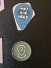 Creative Memories Lot Of Map Pins You Sre Here Travel Stickers & Die Cuts — photo 5