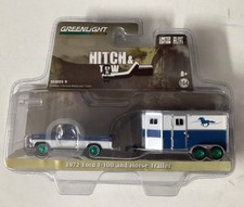 2016 Greenlight Hitch & Tow Series 1972 Ford F-100 & Horse Trailer Chase Read