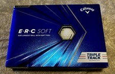Brand New. Callaway ERC Soft Golf Balls. Triple Track. White Ball. One Dozen.