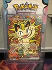 Pokémon TCG Perfect Order #121 Meowth ex Special Illustration Rare