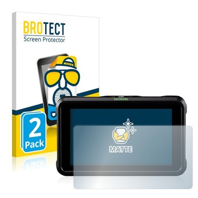 2x Schutzfolie Matt für Atomos Shinobi Displayschutz Antireflektierend