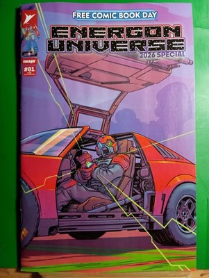 STAMPED 2026 Free Comic Book Day FCBD Energon Universe Promotional Giveaway