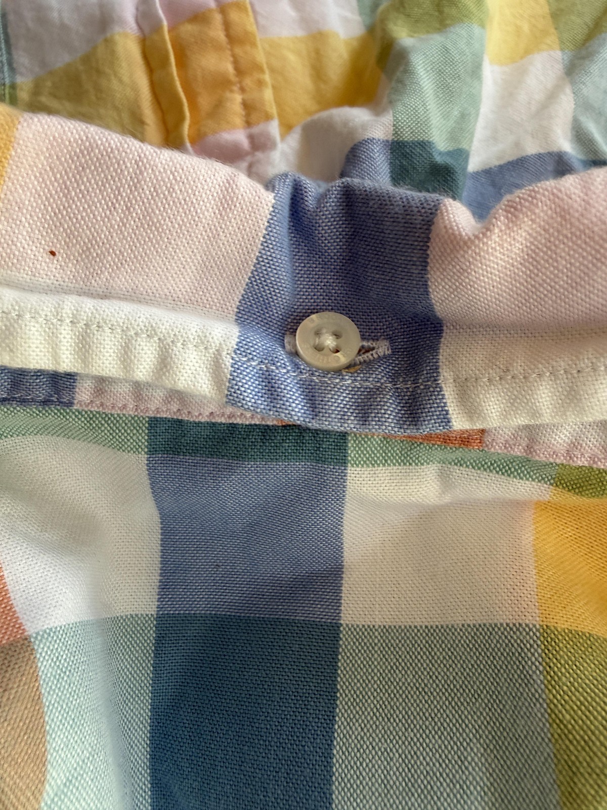 Brooks Brothers Red Fleece Shirt Mens Large Multicolor Check Button Down thumbnail 13