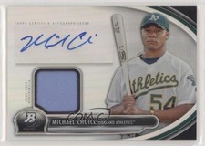 2013 Bowman Platinum Auto Relic Michael Choice #AR-MC Auto 0j7g