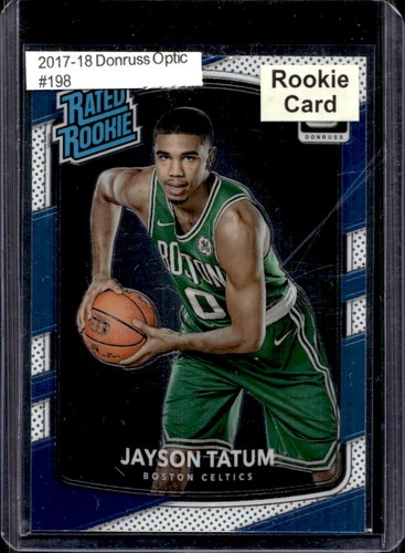 2017-18 Panini Donruss Optic Jayson Tatum Rookie RC #198 Celtics