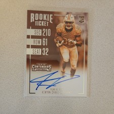 2016 Panini Contenders - Rookie Ticket RPS Kenyan Drake #312 Sepia (AU, RC)