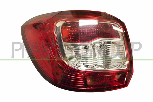 Prasco DA2244154 Linke RüCkleuchte FüR Dacia, Rot, Ohne Fassung-image