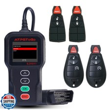 ATPSTOGO DIY Key Fob Replacement Fits for Dodge RAM 2009-2012, Gr