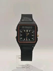 1980s Vintage Timex V-Cell Analog-Digital Quartz Alarm Men’s Watch